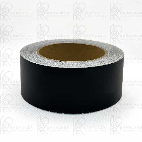 برچسب نواری روزرنگ مشکی (5cm×25m)