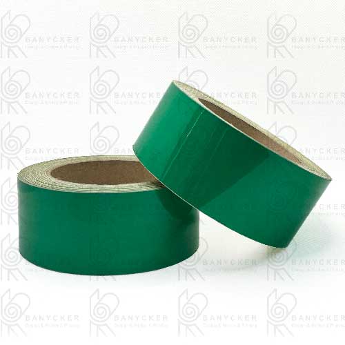 برچسب نواری شبرنگ سبز (5cm×20m)