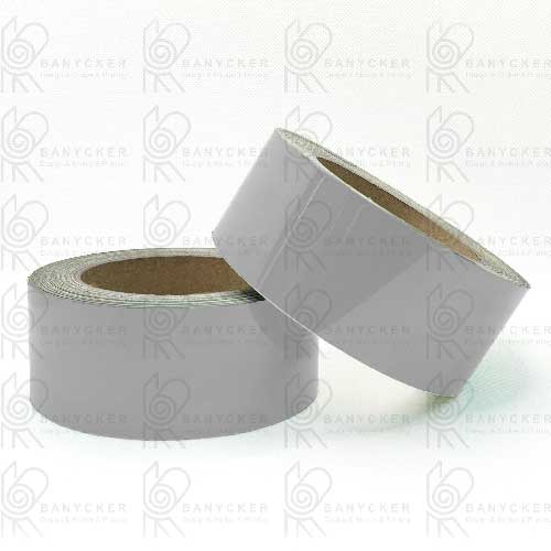 برچسب نواری شبرنگ نقره ای (5cm×20m)