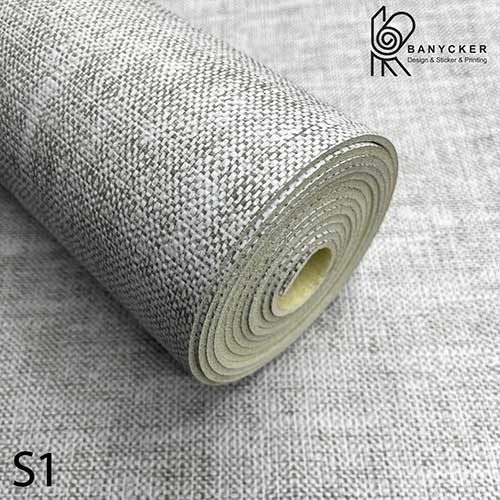 برچسب دیواری فومی رولی کد S1 ابعاد (68cm×3m)