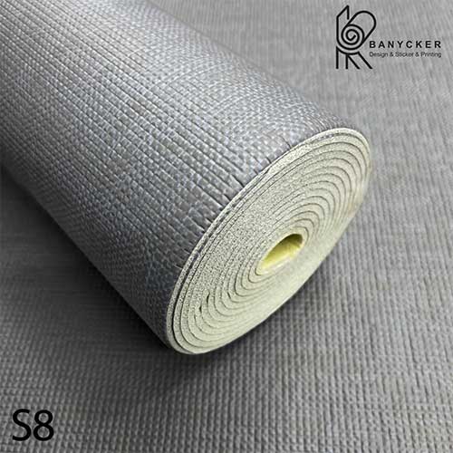 برچسب دیواری فومی رولی کد S8 ابعاد (68cm×3m)