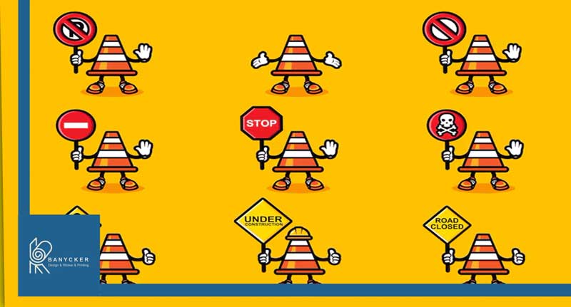 کاربرد برچسب ترافیکی در جاده‌ها و بزرگراه‌ها